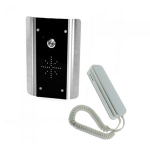 AES Slim Wired Intercom (White Handset)