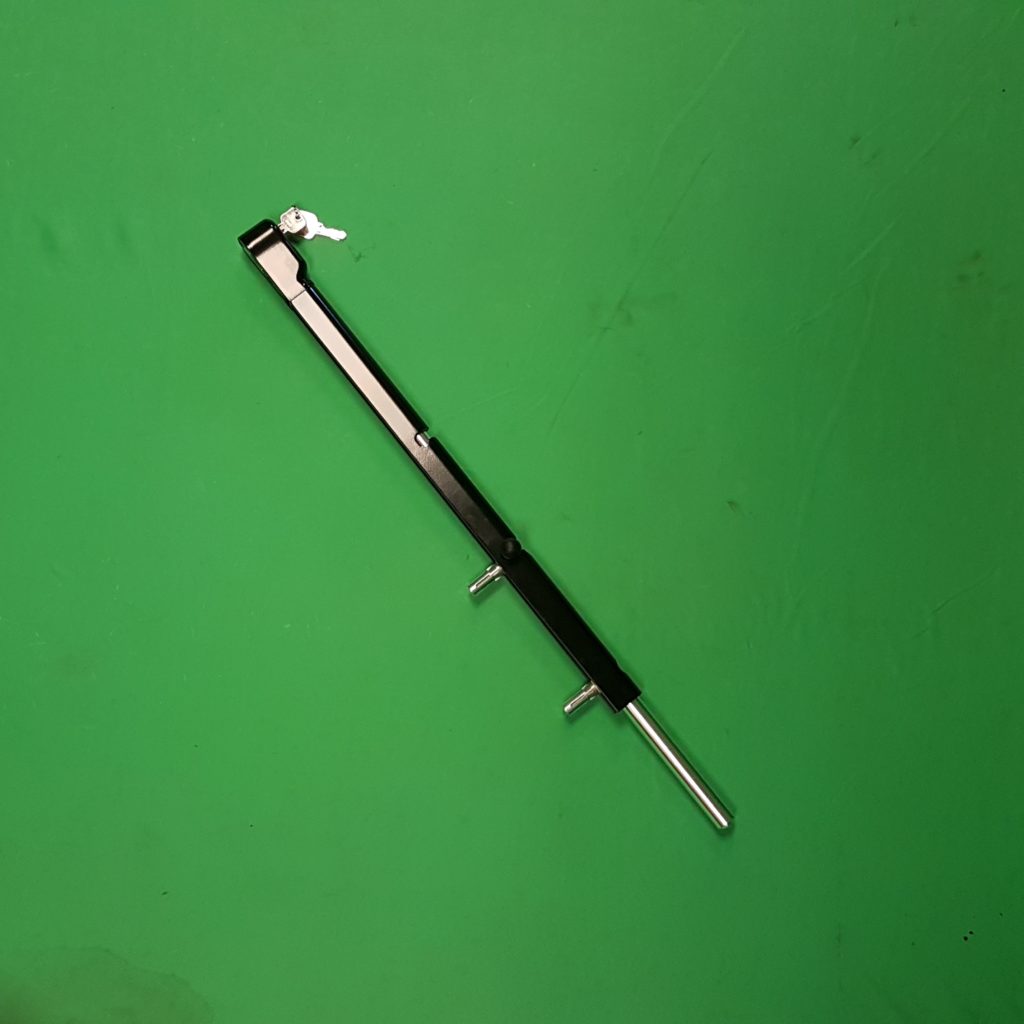 Locinox Lockable Drop Pin Black – Gates and Accessories