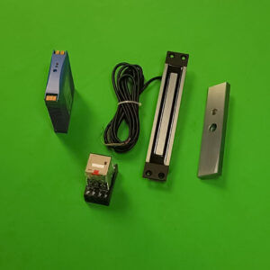 External Mortice Maglock Kit with 230v Relay & Psu