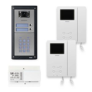 VIDEX ESVKC-2S/6286 2 Wire Video Intercom Kit