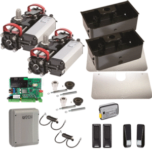 Faac S800 CBAC 230v Double Kit 180 Degree