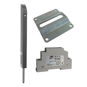 AES Tomalok Motorised Drop Bolt Kit Anthracite with ground plate