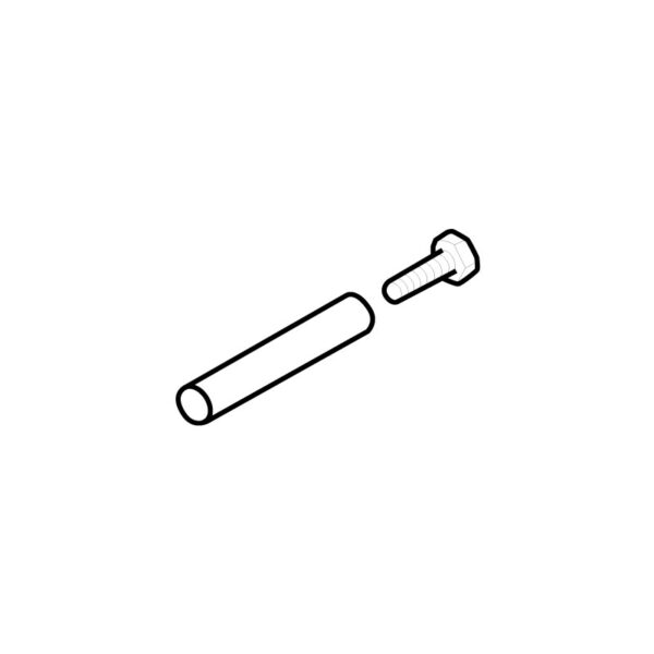 CAME 119RIG215 8 Pin rolls with bolts for G4000/G6000
