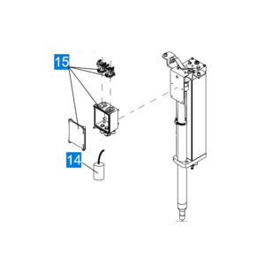 Faac 63000539 Actuator C J275 HA_V2 H600