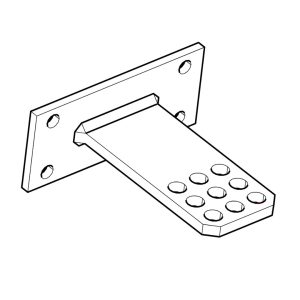 Came 88001-0355 ATI 30-50 Pre-Welded Tail Bracket